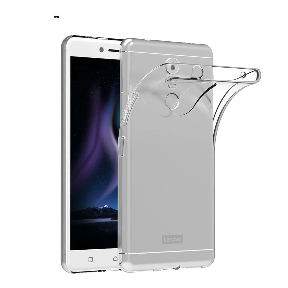 Прозрачный чехол для Lenovo K6 / Power/K6 Note Plus прозрачный защитный из силикона и