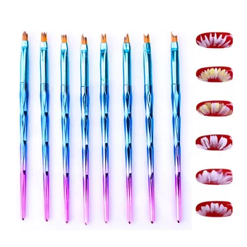 8pcs Nail Art Brush Smile Moon Shaped UV Gel Polish Gradient Flower Acrylic French Nail Drawing Pen 3D Petal DIY Nail Liner Tool
8pcs Nail Art Brush Smile Moon Shaped UV Gel Polish Gradient Flower Acrylic French Nail Drawing Pen 3D Petal DIY Nail Liner Tool