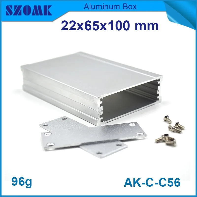 10 pcs/lot electronics boxes extruded case electronic box aluminum in silver color with end panels and 4x screws which fit pcb
10 pcs/lot electronics boxes extruded case electronic box aluminum in silver color with end panels and 4x screws which fit pcb