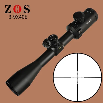 ZOS 3-9X40 E Hunting Optical Sights Mil Dot Wire Reticle Red Green Illuminated RifleScope Rifle Scope with Turrets Lock Reset
ZOS 3-9X40 E Hunting Optical Sights Mil Dot Wire Reticle Red Green Illuminated RifleScope Rifle Scope with Turrets Lock Reset
