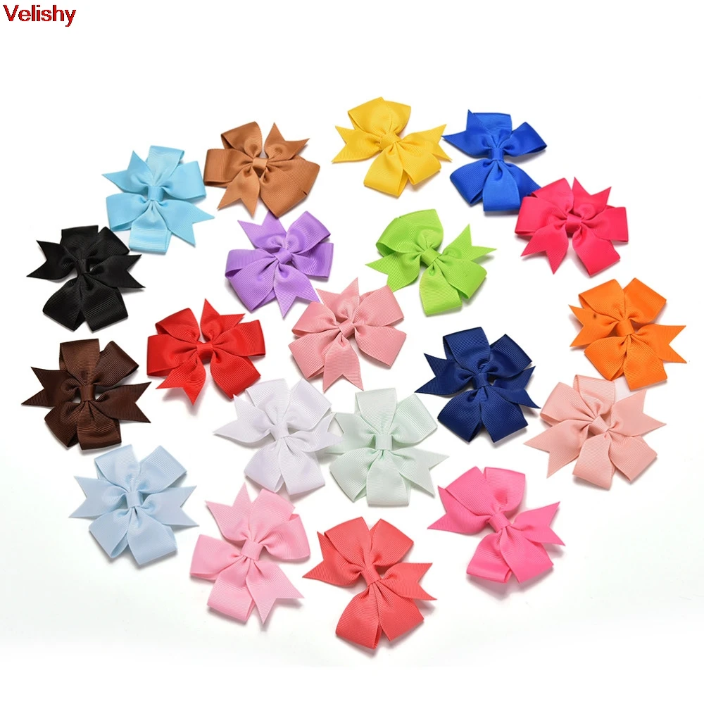Velishy-20 Pcs/set Grosgrain Ribbon Boutique Hair Bows Clip Hairpins For Girl Hair Accessories On Sale
Velishy-20 Pcs/set Grosgrain Ribbon Boutique Hair Bows Clip Hairpins For Girl Hair Accessories On Sale