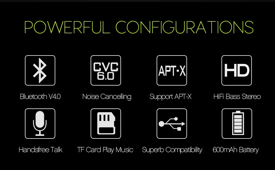 B570 Wireless Bluetooth Headphone HiFi Stereo Headset With Microphone FM Radio Micro SD Card Play for Iphone Samsung Xiaomi HTC