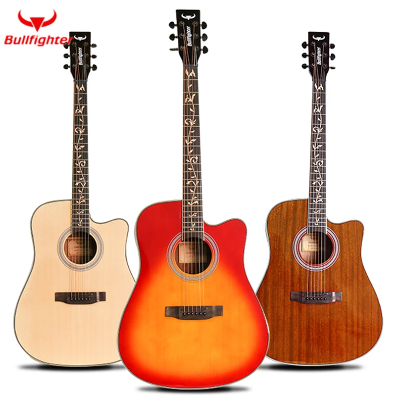 Bullfighter 40 41 inch Acoustic Guitar Closed Knob Rosewood Folk Guitar Acoustic Guitarra Musical Instrument
Bullfighter 40 41 inch Acoustic Guitar Closed Knob Rosewood Folk Guitar Acoustic Guitarra Musical Instrument