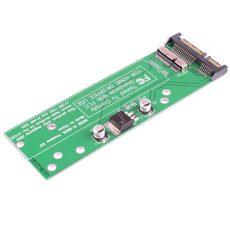 SSD Adapter Card for MacBook Air//Pro Retina 2012 A1465 A1466 HDD to 22Pin SATA