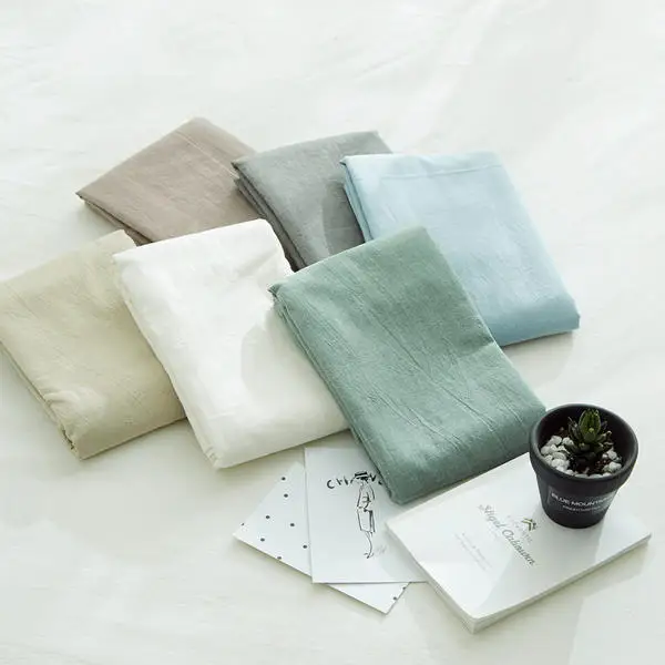 Nordic Style 100% Washed Cotton Flat Bed Sheet Pillowcase Solid Color 160x240/200x230/240x250 /240x270 King Queen College Dorm
Nordic Style 100% Washed Cotton Flat Bed Sheet Pillowcase Solid Color 160x240/200x230/240x250 /240x270 King Queen College Dorm
