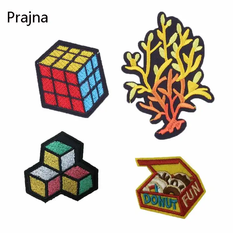 Prajna Magic Rubik Cube Patches Clothing Iron Logo Hot Patches Colorful Patch Sew On Coral Costume Embroidered Emblem Badge D
Prajna Magic Rubik Cube Patches Clothing Iron Logo Hot Patches Colorful Patch Sew On Coral Costume Embroidered Emblem Badge D