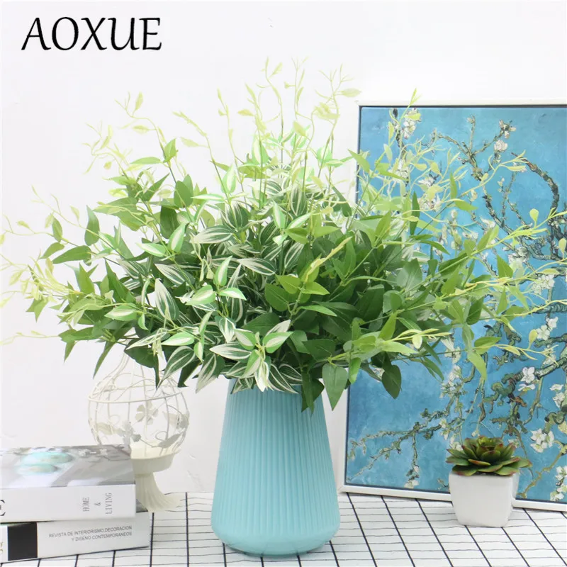 5 branchrs Artificial silk willow leaf bouquet fake flower green fake plant wedding home decoration accessori simulation leaves
5 branchrs Artificial silk willow leaf bouquet fake flower green fake plant wedding home decoration accessori simulation leaves