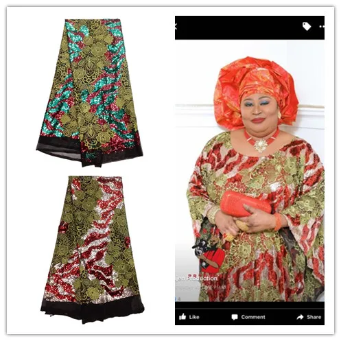High quality French net Lace Fabric with sequins for dress,new mesh cord cloth multi color!2016 New arrival nigerian fabrics
High quality French net Lace Fabric with sequins for dress,new mesh cord cloth multi color!2016 New arrival nigerian fabrics