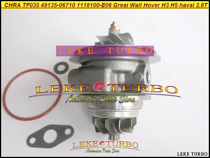 

Turbo Cartridge CHRA For Great Wall Pickup Hover H3 H5 haval TF035 1118100-E06 49135-06710 1118100-E03 49135-06700 GW2.8TC 2.8L