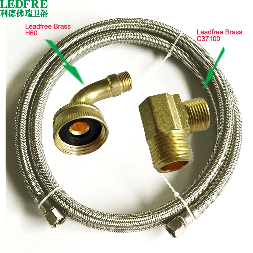 LF15013-72inch 3/8"C*3/8C+90degree Elbow+Elbow Flexible SS Diswasher Connector & SS braided connector
LF15013-72inch 3/8"C*3/8C+90degree Elbow+Elbow Flexible SS Diswasher Connector & SS braided connector