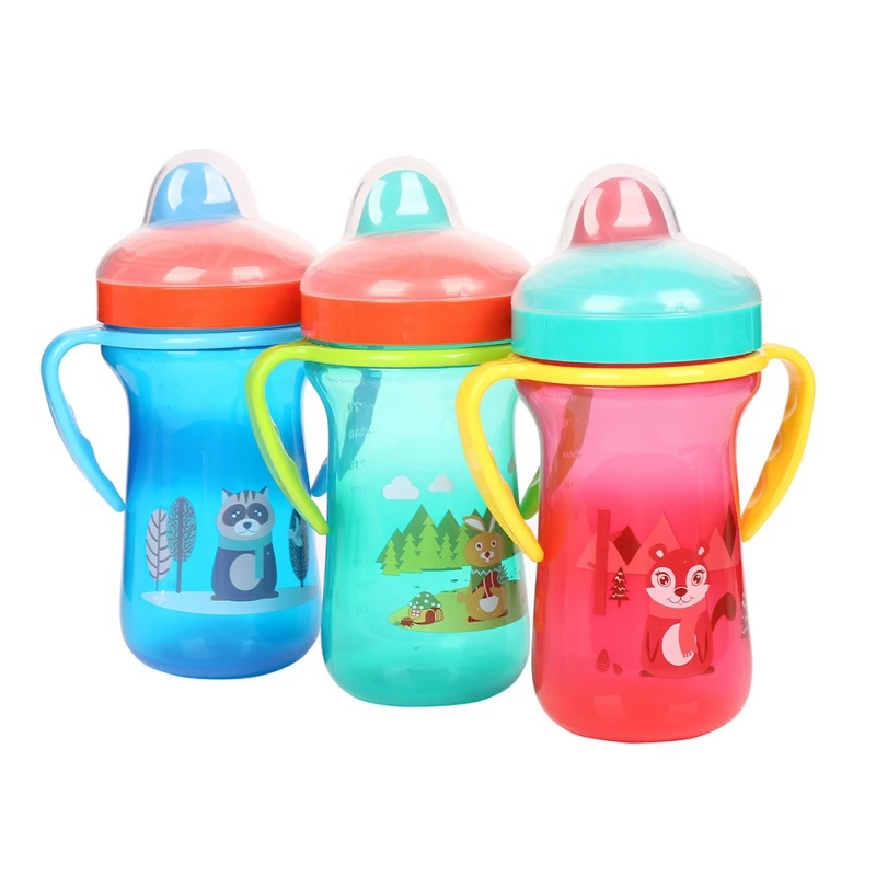 Feeding Bottle 300ML Baby Kids Toddler Cartoon Duckbill Mouth Drinking Water Bottle Handle Sippy Cup
Feeding Bottle 300ML Baby Kids Toddler Cartoon Duckbill Mouth Drinking Water Bottle Handle Sippy Cup
