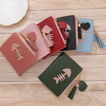 Women Wallet PU Leather Multi-card Hand Holding Purse Tassel Zipper Fishbone Credit Card Holder Best Sale-WT
Women Wallet PU Leather Multi-card Hand Holding Purse Tassel Zipper Fishbone Credit Card Holder Best Sale-WT