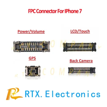 10pcs LCD Touch Screen Camera GPS Antenna Power Volume Fingerprint Sensor FPC Connector on Motherboard For IPhone 7 Logic board
10pcs LCD Touch Screen Camera GPS Antenna Power Volume Fingerprint Sensor FPC Connector on Motherboard For IPhone 7 Logic board