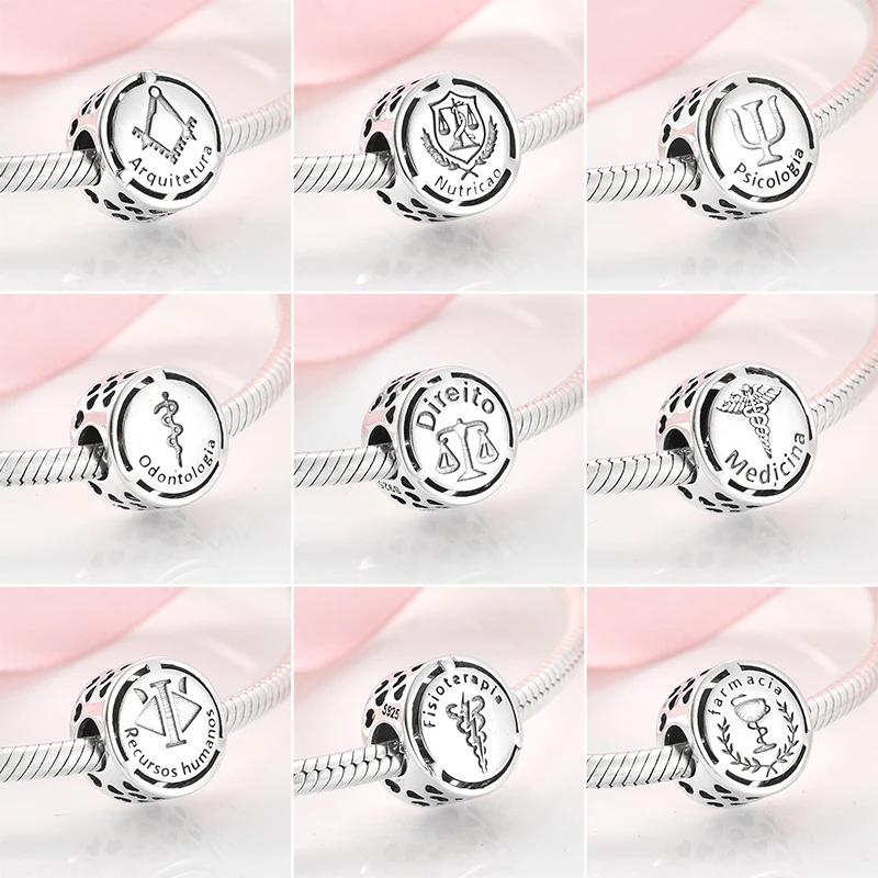 925 Sterling Silver Symbol Doze Sinal de carreira Beads For jewelry making Fit Original Pandora Charm Women bracelet Necklace
925 Sterling Silver Symbol Doze Sinal de carreira Beads For jewelry making Fit Original Pandora Charm Women bracelet Necklace