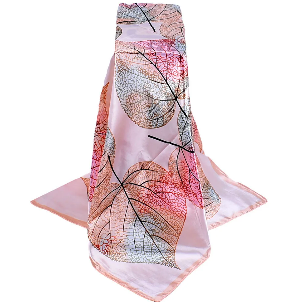 90*90cm Ladies Scarves Four Seasons Available Women Squares Scarf New Design Luxury Brand Silk Sawls Leaves Print Shawl #RN
90*90cm Ladies Scarves Four Seasons Available Women Squares Scarf New Design Luxury Brand Silk Sawls Leaves Print Shawl #RN