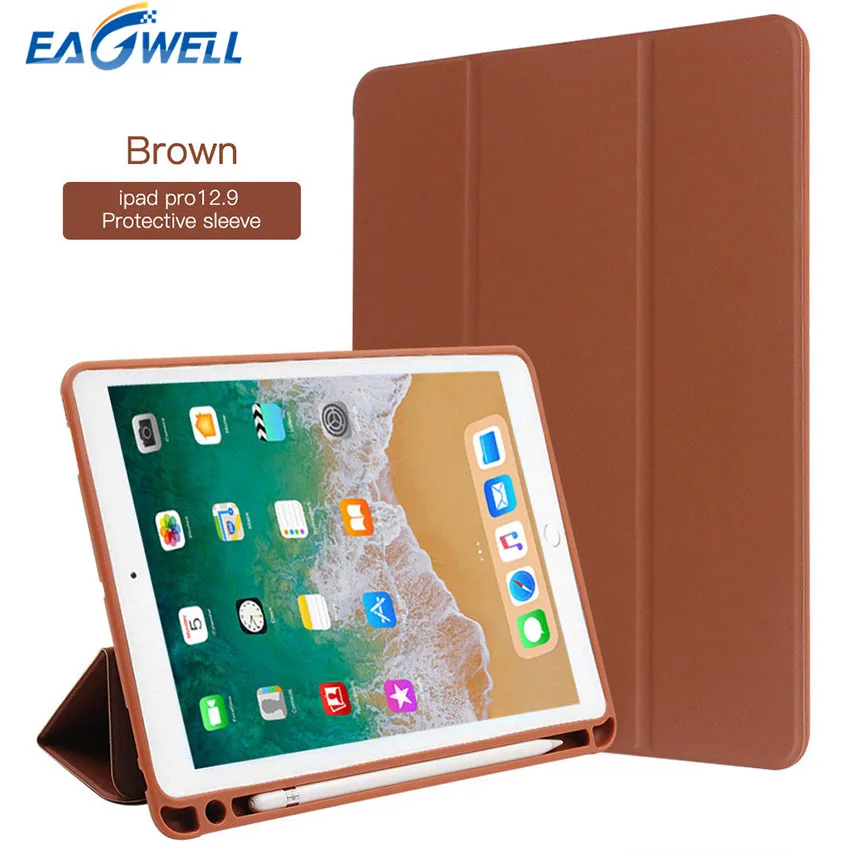 PU Leather Case for Apple iPad Pro 10.5 Flip Stand Smart Cover with Pencil Holder Slot Tablet Protective Case for iPad Pro 12.9
PU Leather Case for Apple iPad Pro 10.5 Flip Stand Smart Cover with Pencil Holder Slot Tablet Protective Case for iPad Pro 12.9
