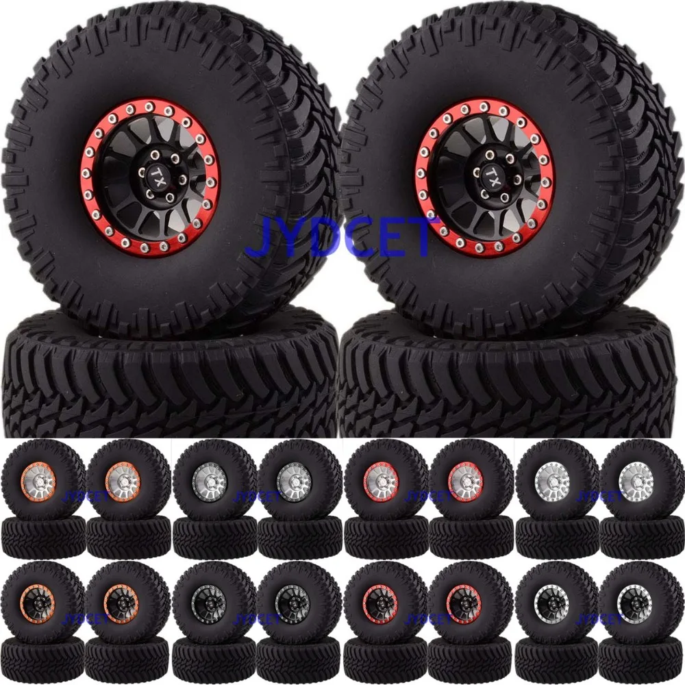 4pcs 2022-3033 For RC 1/10 Climbing Rock Crawler 12-Spokes Beadlock 2.2" Aluminum Wheel Rim & Super Swamper Rocks Tyre 128mm
4pcs 2022-3033 For RC 1/10 Climbing Rock Crawler 12-Spokes Beadlock 2.2" Aluminum Wheel Rim & Super Swamper Rocks Tyre 128mm
