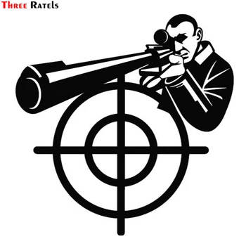 Three Ratels TZ-1305# 15.2*15cm Sniper marksman sharpshooter yager car stickers funny car sticker auto decals
Three Ratels TZ-1305# 15.2*15cm Sniper marksman sharpshooter yager car stickers funny car sticker auto decals
