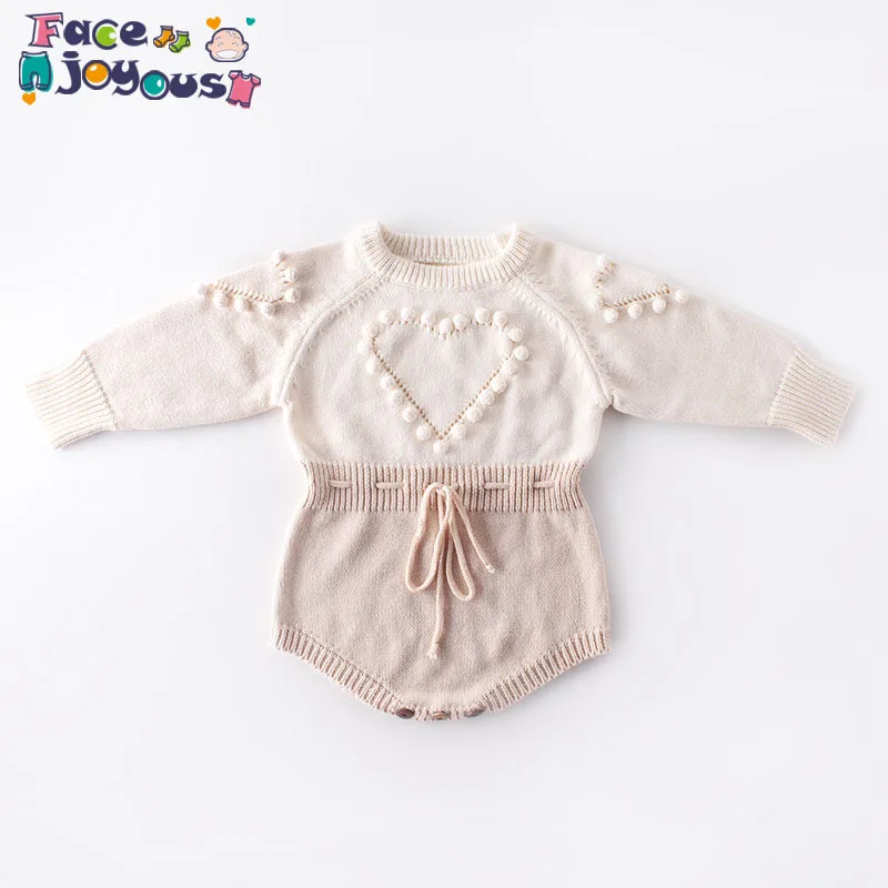 Baby Girl's Knit Rompers Long Sleeve Wool Knitted Rompers Baby Princess Fashion Jumpsuit Toddler Kid's Autumn Winter Clothing
Baby Girl's Knit Rompers Long Sleeve Wool Knitted Rompers Baby Princess Fashion Jumpsuit Toddler Kid's Autumn Winter Clothing