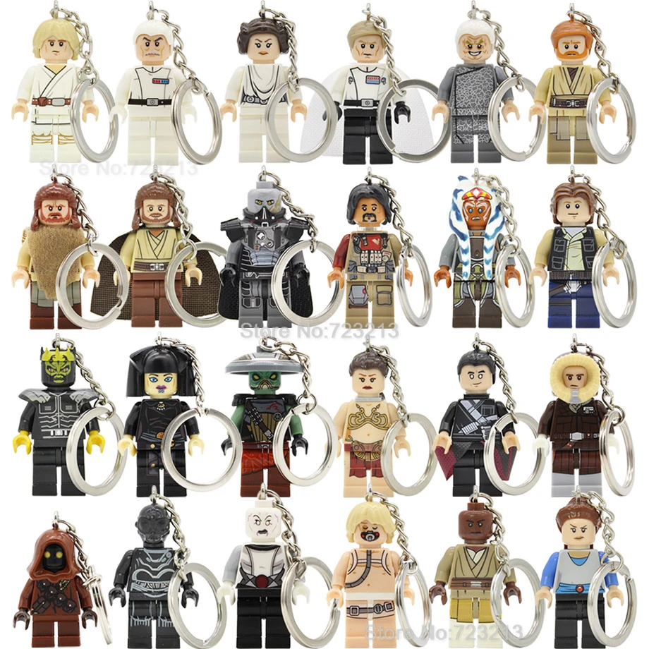 Starwars Luke Figure Keychain Yularen Jawa Padme Sith Lords Unduli Ventress Padme Naberrie Mace Windu Building Blocks Toys
Starwars Luke Figure Keychain Yularen Jawa Padme Sith Lords Unduli Ventress Padme Naberrie Mace Windu Building Blocks Toys