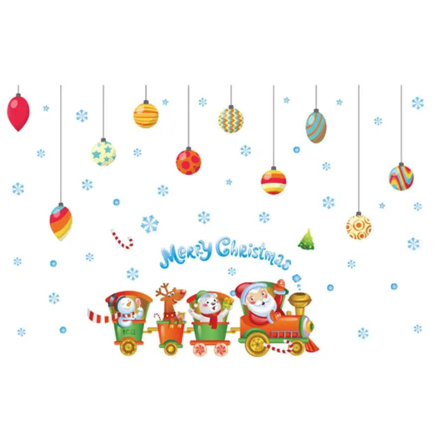 Wall Sticker Living room bedroom background Novel Christmas Small Train Removable Furniture Vinyl Window Wall Sticker Hot Apr27
Wall Sticker Living room bedroom background Novel Christmas Small Train Removable Furniture Vinyl Window Wall Sticker Hot Apr27
