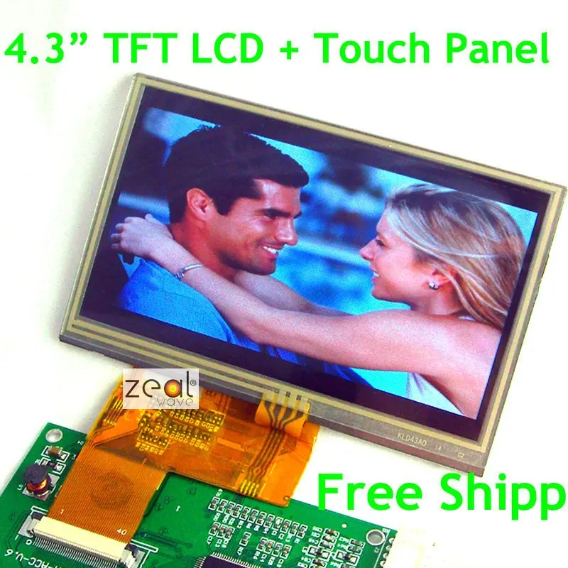 ЖК-модуль TFT 4,3 дюйма + панель сенсорного экрана 480x272 Точек, бесплатная доставка, Бесплатное отслеживание
ЖК-модуль TFT 4,3 дюйма + панель сенсорного экрана 480x272 Точек, бесплатная доставка, Бесплатное отслеживание