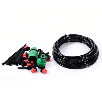 2018 5m DIY Micro Drip Irrigation System Plant Automatic Self Watering Garden Hose Kits with Connector+10x Adjustable Dripper
2018 5m DIY Micro Drip Irrigation System Plant Automatic Self Watering Garden Hose Kits with Connector+10x Adjustable Dripper