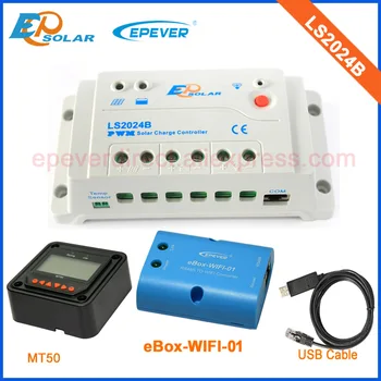 20A Controller PWM Solar Panels 12V 300W 24V 600W charger battery EPEVER regulator USB communication cable MT50 meter and wifi
20A Controller PWM Solar Panels 12V 300W 24V 600W charger battery EPEVER regulator USB communication cable MT50 meter and wifi