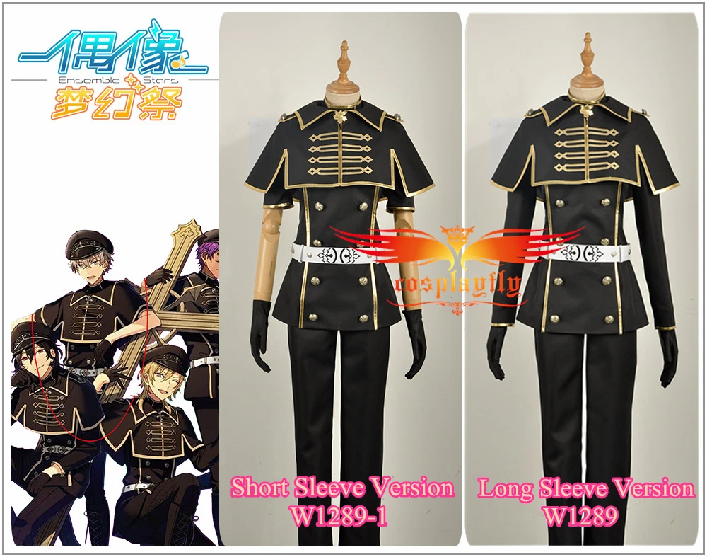 Ensemble Stars Sakuma Rei/Otogari Adonis/Oogami Koga Long/Short Sleeve Black Clothing Cosplay Costume Adult Men Outfit Christmas
Ensemble Stars Sakuma Rei/Otogari Adonis/Oogami Koga Long/Short Sleeve Black Clothing Cosplay Costume Adult Men Outfit Christmas