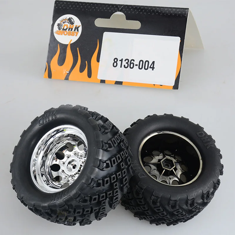 Free shipping 2pcs or 4pcs DHK 8136 1/10 remote control model cross country big car accessories 8136-004 Wear-resisting tire
Free shipping 2pcs or 4pcs DHK 8136 1/10 remote control model cross country big car accessories 8136-004 Wear-resisting tire