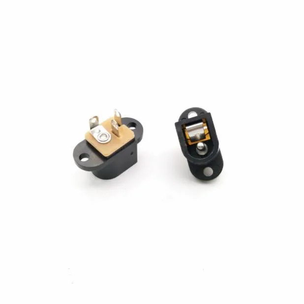 10pcs DC017 DC Female Power Socket 5.5mm*2.1mm With Ear Screw Hole dc-017 Adapter Connector Jack | Обустройство дома