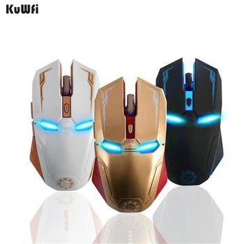 KuWFi Wireless Gaming Mouse 2.4G with USB Nano Receiver for Laptop,Computer, Macbook,Notebook,3 DPI Adjustment Levels
KuWFi Wireless Gaming Mouse 2.4G with USB Nano Receiver for Laptop,Computer, Macbook,Notebook,3 DPI Adjustment Levels