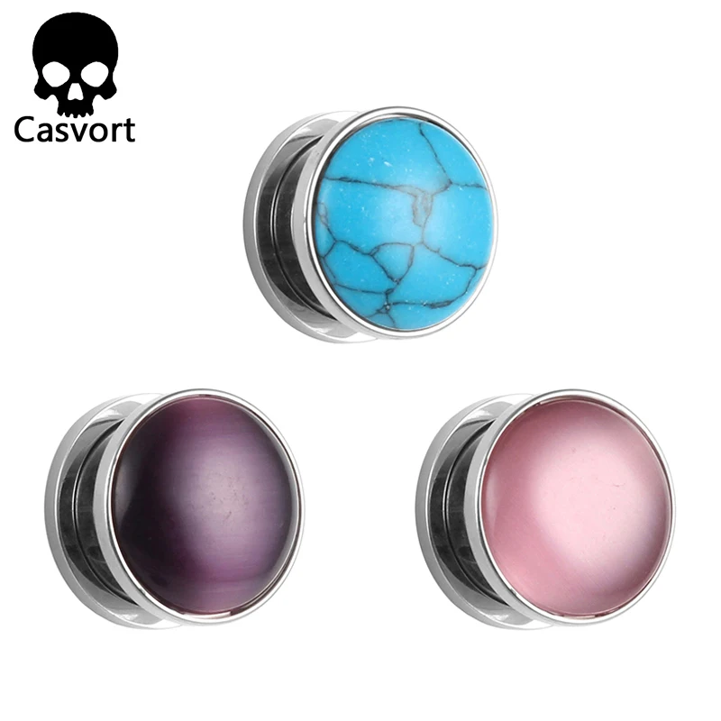 Casvort Screw Ear Gauges Tunnel Plug Piercing Ring Expander Studs Stretchers Fashion Body Piercing Jewelry Earrings Gift
Casvort Screw Ear Gauges Tunnel Plug Piercing Ring Expander Studs Stretchers Fashion Body Piercing Jewelry Earrings Gift