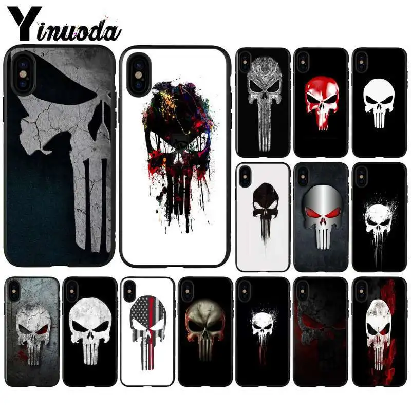Yinuoda Punisher Durable Brand Phone Case for Apple iPhone X XR MAX 8PLUS 7PLUS 7 8 6S 5 SE Case
Yinuoda Punisher Durable Brand Phone Case for Apple iPhone X XR MAX 8PLUS 7PLUS 7 8 6S 5 SE Case