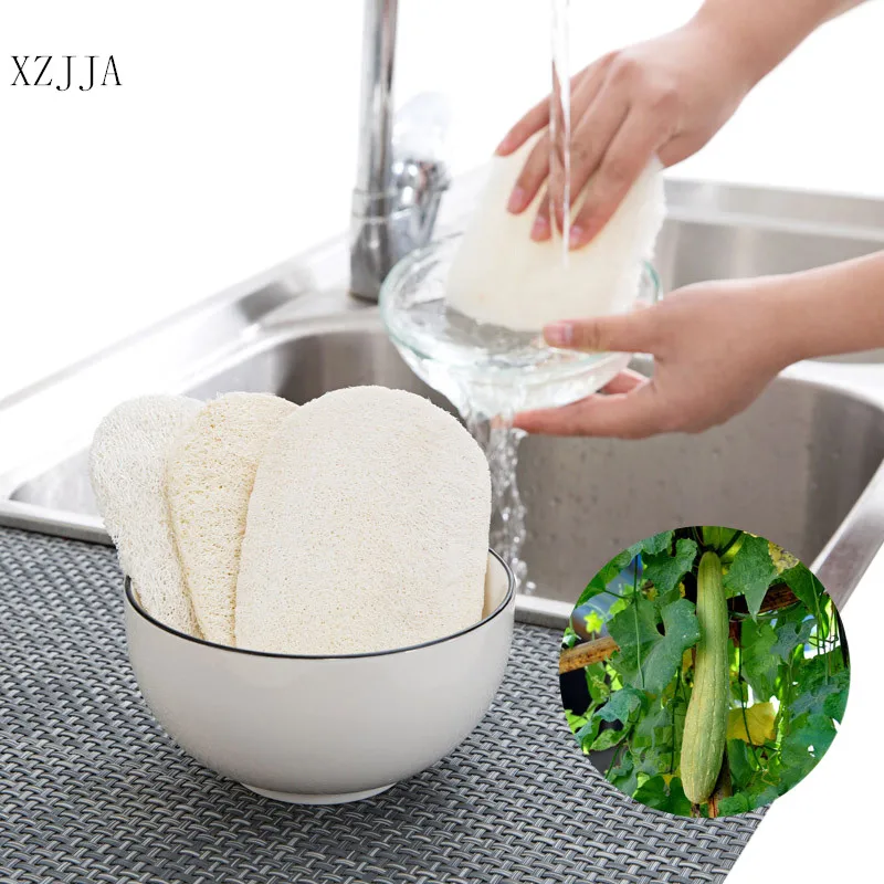 XZJJA 1pc Natural Loofah Clean Brush Cup Pot Dish Bowl Tableware Washing Cleaning Brush Household kitchen Cleaning Tools
XZJJA 1pc Natural Loofah Clean Brush Cup Pot Dish Bowl Tableware Washing Cleaning Brush Household kitchen Cleaning Tools