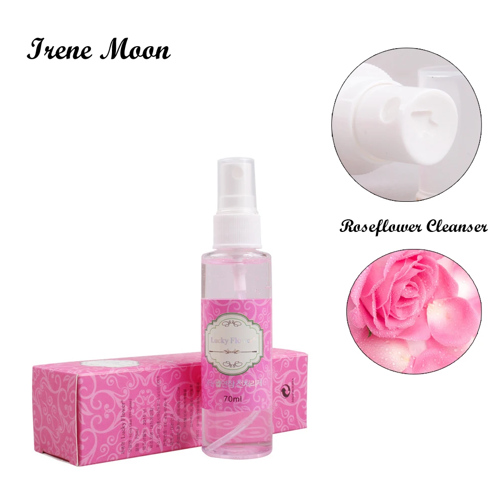 70ml Rose Smell Eyelash Cleanser Makeup Tools Eyelash Extension Clean Liquid For Lashes