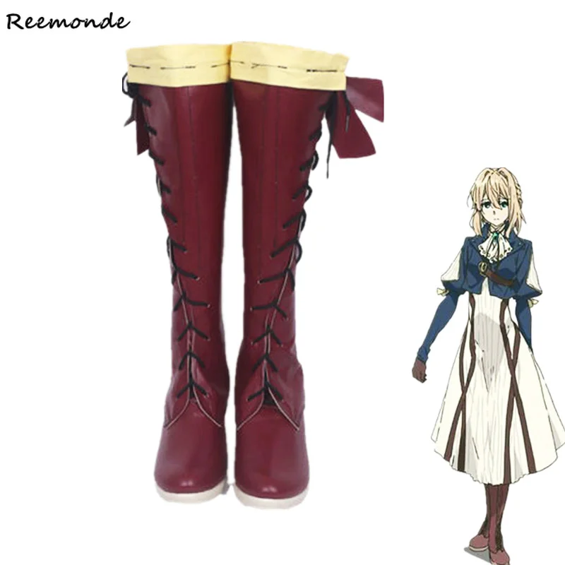 Anime Violet Evergarden Cosplay Costume Benedict Blue Red PU Shoes Boots Heighten Boots Shoes Party For Adult Woman Girls Shoes
Anime Violet Evergarden Cosplay Costume Benedict Blue Red PU Shoes Boots Heighten Boots Shoes Party For Adult Woman Girls Shoes