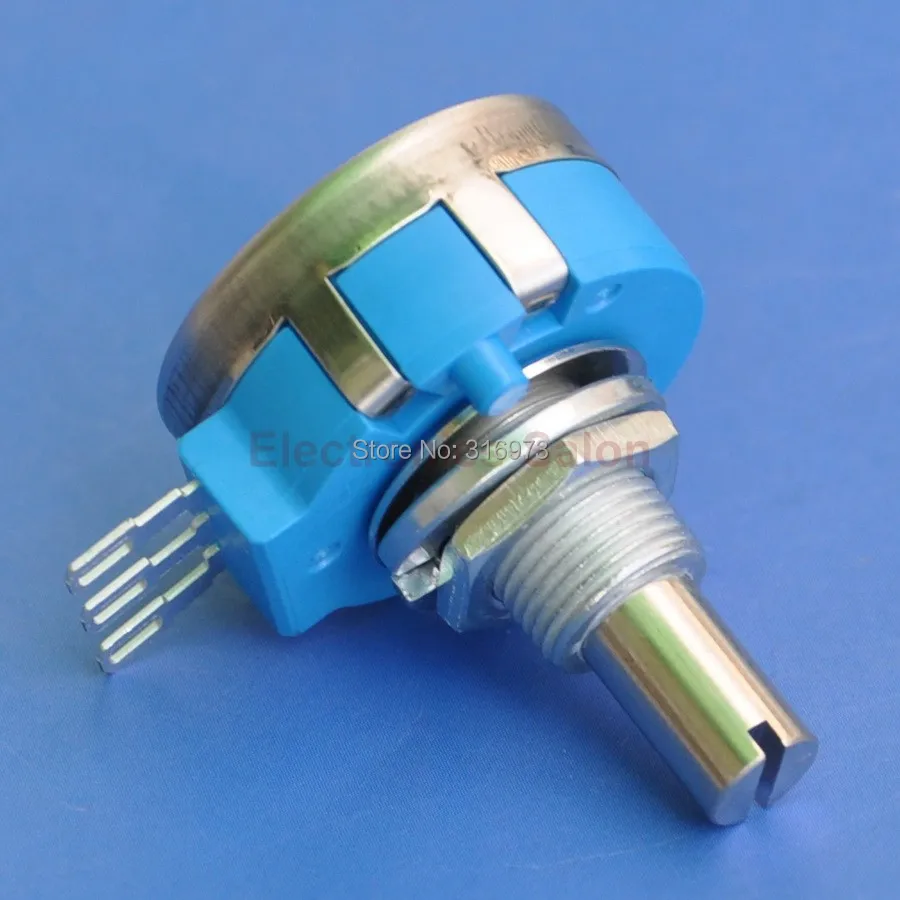 (10 pcs/lot) RVQ24YN03 20S B502 Rotary Potentiometer, 5K OHM Long Life Panel Pot, COSMOS/TOCOS.
(10 pcs/lot) RVQ24YN03 20S B502 Rotary Potentiometer, 5K OHM Long Life Panel Pot, COSMOS/TOCOS.
