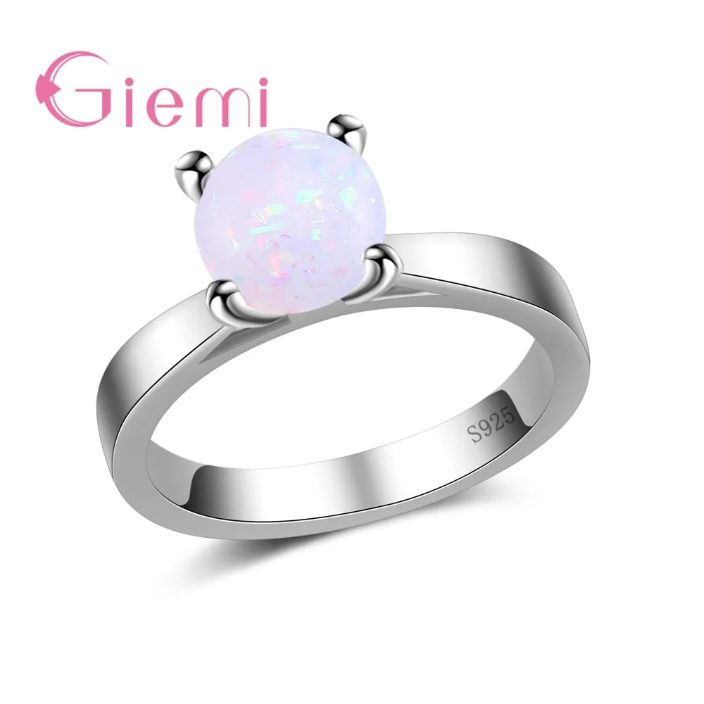 925 Sterling Silver Fire Opal Rings for Women Trendy Round Rhinestone Jewelry Wholesale Wedding Party Anillos Female Anel
925 Sterling Silver Fire Opal Rings for Women Trendy Round Rhinestone Jewelry Wholesale Wedding Party Anillos Female Anel
