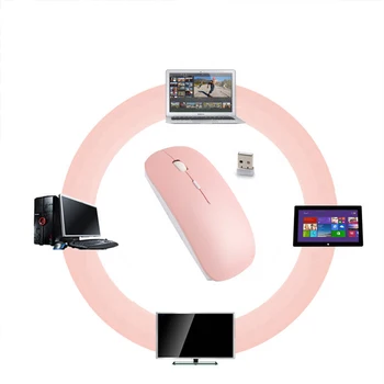 2.4G Wireless Mouse 1600DPI Optical 10M Office Business-specific Notebook Mause PC Mice For Microsoft Laptop
