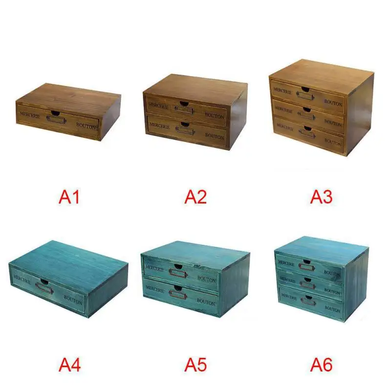 Unique Wooden Drawer Units Retro Old Style Storage Drawers Desktop Cabinet Makeup Storage Box for Sundries Cosmetics Sort Out
Unique Wooden Drawer Units Retro Old Style Storage Drawers Desktop Cabinet Makeup Storage Box for Sundries Cosmetics Sort Out