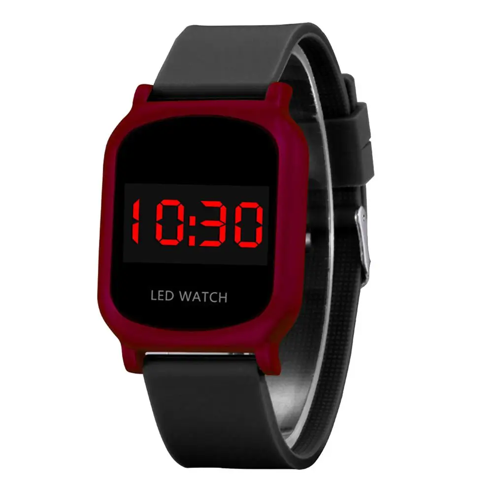 Boys Girls Students Digital Display LED Light Electronic Touch Screen Sports Wrist Watches
Boys Girls Students Digital Display LED Light Electronic Touch Screen Sports Wrist Watches