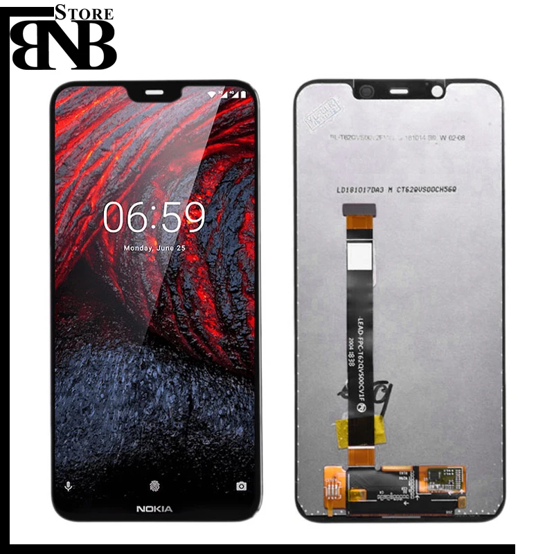 For Nokia 7.1 Plus X7 LCD Display and Touch Screen Digitizer Sensor Panel Assembly Replacement Part for Nokia X7 lcd screen
For Nokia 7.1 Plus X7 LCD Display and Touch Screen Digitizer Sensor Panel Assembly Replacement Part for Nokia X7 lcd screen