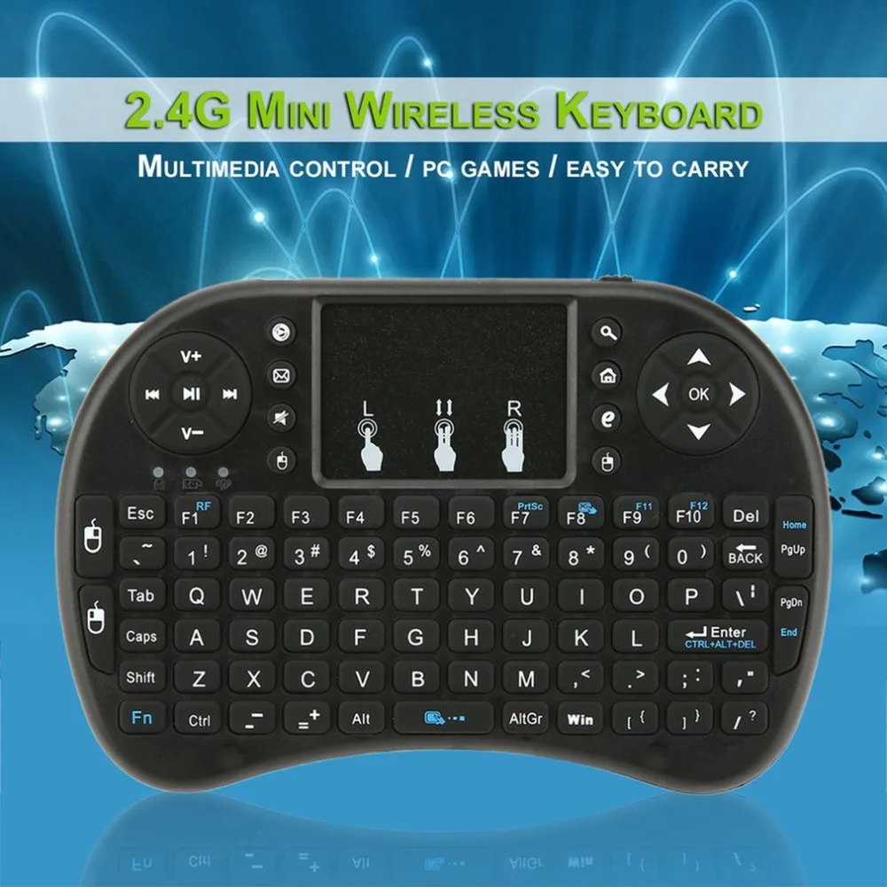 Mini Backlight Wireless Keyboard 2.4GHz Air Mouse Backlit Touchpad Handheld for Android TV BOX
Mini Backlight Wireless Keyboard 2.4GHz Air Mouse Backlit Touchpad Handheld for Android TV BOX