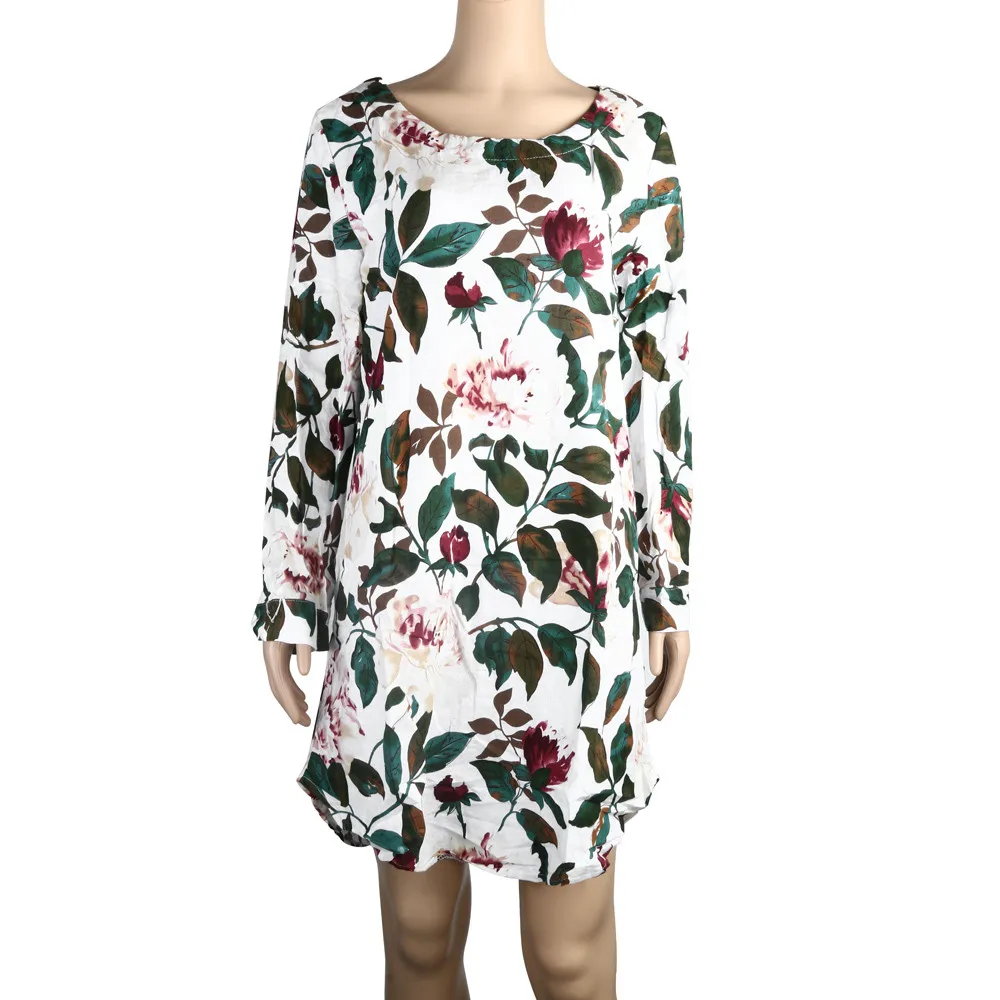 Sexy Dress Women Floral Print Mini Dress Summer Party Long Sleeve Dress Plus Size Summer Casual Women Dress Girl Befree 2019
Sexy Dress Women Floral Print Mini Dress Summer Party Long Sleeve Dress Plus Size Summer Casual Women Dress Girl Befree 2019