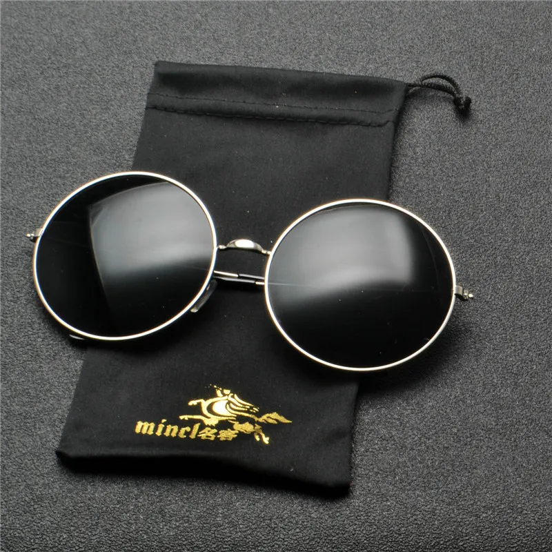High Quality Round Sunglasses Women Brand Designer Vintage Retro Metal mirror Sunglasses Female Sun Glasses For Women Shades FML
High Quality Round Sunglasses Women Brand Designer Vintage Retro Metal mirror Sunglasses Female Sun Glasses For Women Shades FML