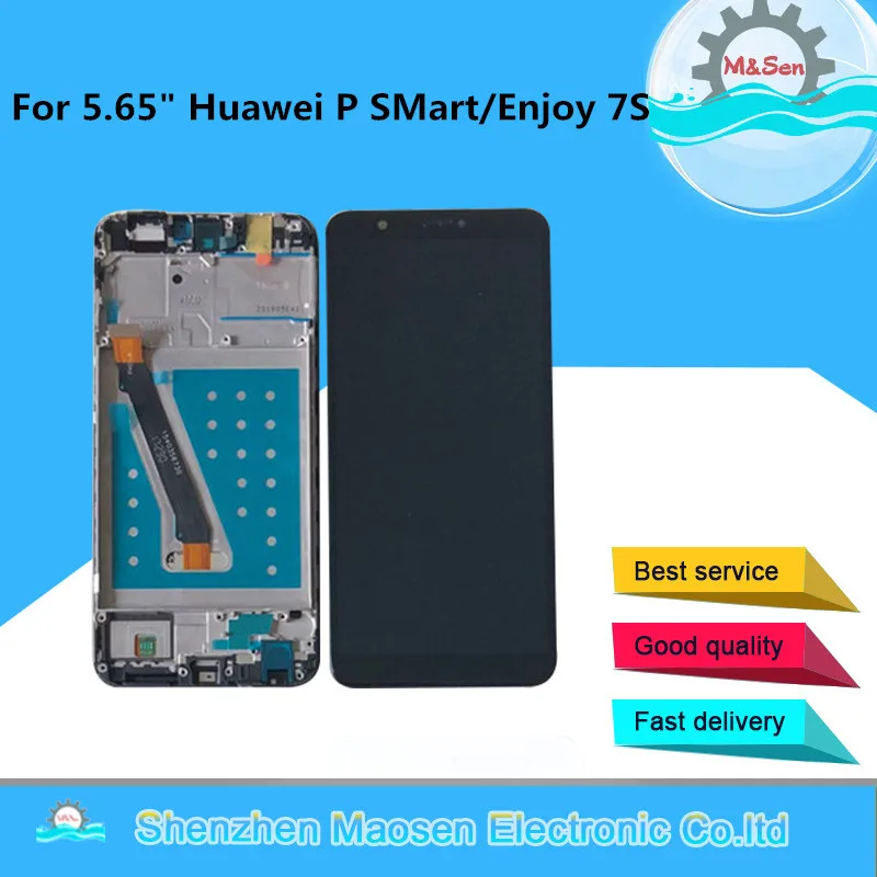 M&Sen For 5.65" Huawei P SMart FIG-LA1 LX1 LX2 LX3/Enjoy 7S LCD Screen Display+Touch Panel Digitizer Frame For Huawei P SMart
M&Sen For 5.65" Huawei P SMart FIG-LA1 LX1 LX2 LX3/Enjoy 7S LCD Screen Display+Touch Panel Digitizer Frame For Huawei P SMart