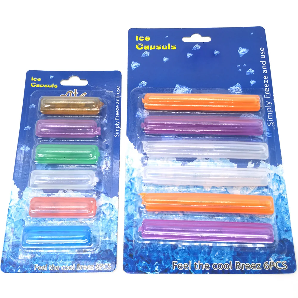 6pcs Hookah Ice Capsuls Feel the Cool Breez Narguile Shisha Sheesha Chicha Accessories 5.5cm and 11cm Length
6pcs Hookah Ice Capsuls Feel the Cool Breez Narguile Shisha Sheesha Chicha Accessories 5.5cm and 11cm Length