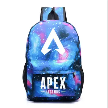 Apex Legends Noctilucent Backpack Shoulder School Bag Noctilucous Backpack Student Luminous Notebook Bags 
Apex Legends Noctilucent Backpack Shoulder School Bag Noctilucous Backpack Student Luminous Notebook Bags