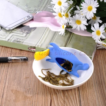 Tea Strainers Platypus/ Dinosaur Shape Silicone Tea Infuser Loose Strainer Bag Mug Filter Tea bag Applied Colorful 50pcs
Tea Strainers Platypus/ Dinosaur Shape Silicone Tea Infuser Loose Strainer Bag Mug Filter Tea bag Applied Colorful 50pcs